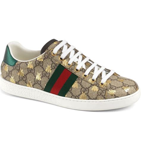 womens gucci trainers size 4|Gucci bee trainers women's.